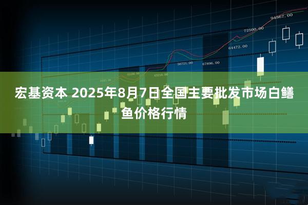 宏基资本 2025年8月7日全国主要批发市场白鳝鱼价格行情